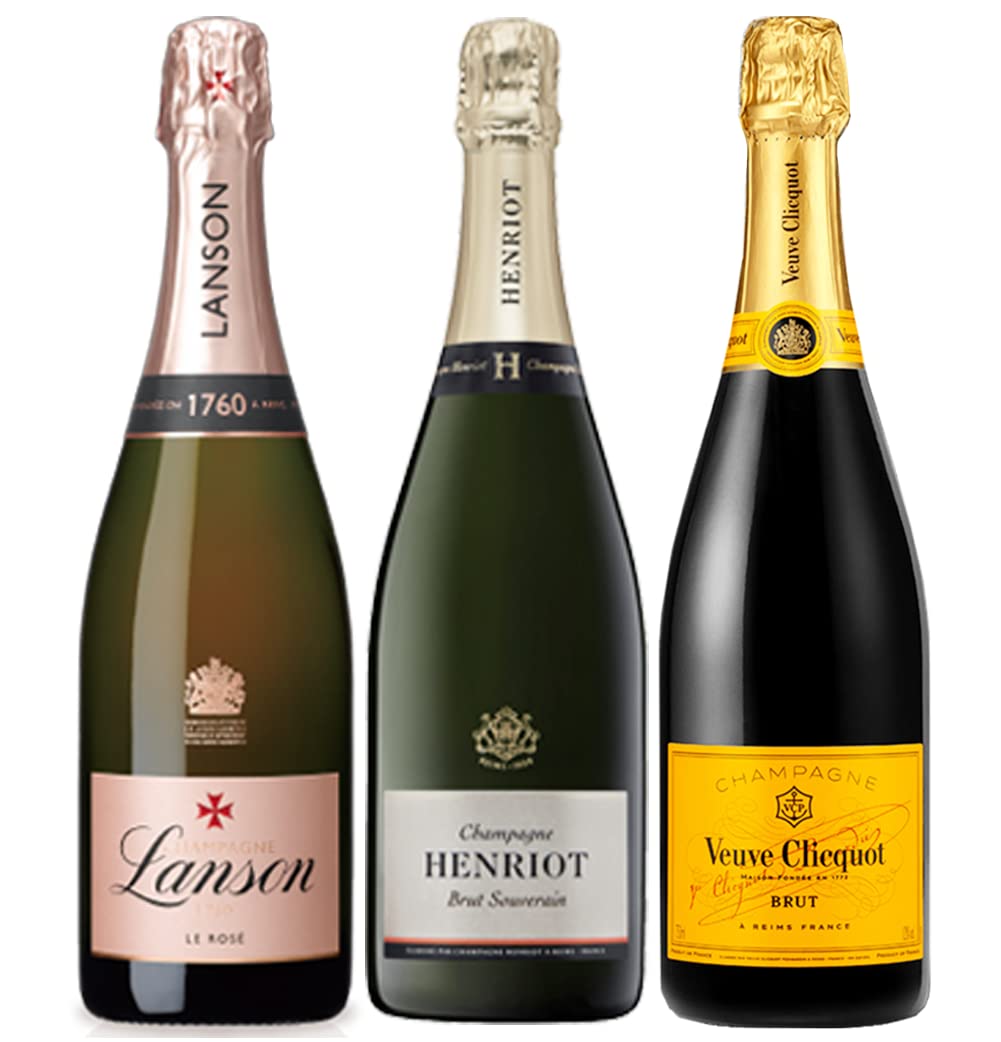 ヴーヴクリコ　3本 Amazon.co.jp: 人気シャンパン飲み比べ3本セット [ヴーヴ